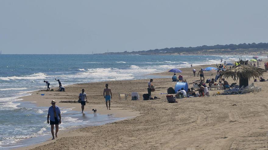 La Policía investiga si huesos hallados en la playa de Arenales son humanos