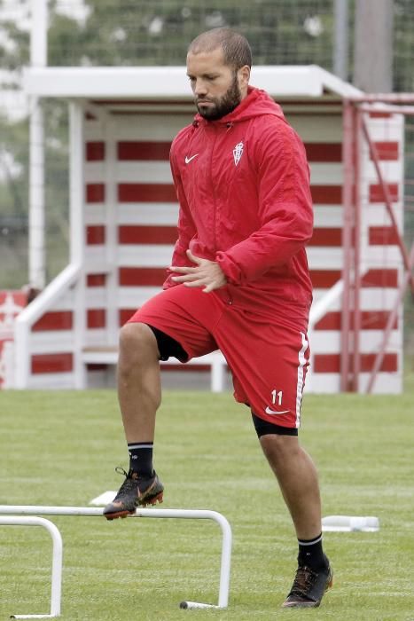 Entrenamiento del Sporting