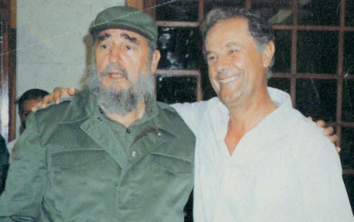 La imagen más icónica de Fide Castro y Gabriel Escarrer, un retqazo de historia contemporánea.
