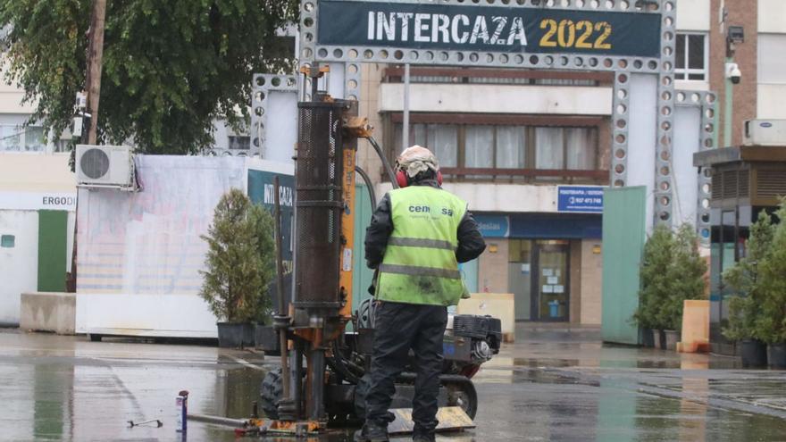 La Diputación de Córdoba inicia los sondeos para levantar dos edificios en el aparcamiento