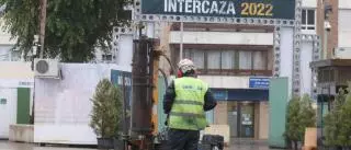 La Diputación inicia los sondeos para levantar dos edificios en el aparcamiento