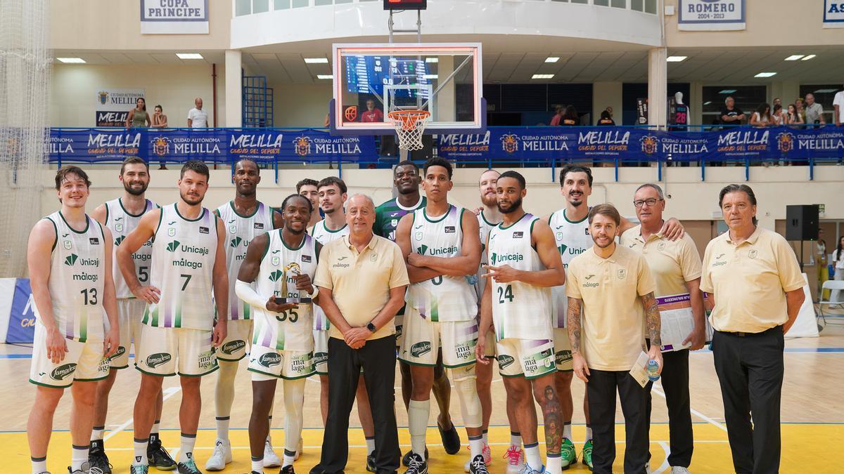 El Unicaja ganó el III Memorial Javier Imbroda en Melilla.