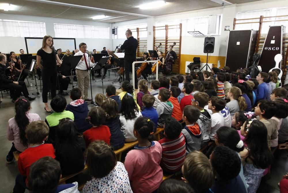 Representación de "Pedro y el Lobo" de Oviedo Filarmonía con Roberto Sánchez Ramos, Rivi