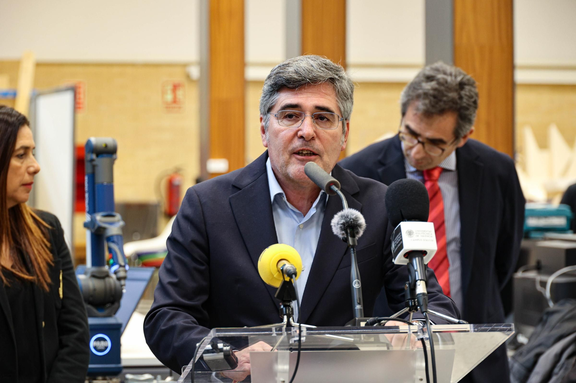 Inauguración del Laboratorio Digital en la UPV de Alcoy