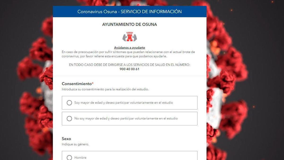 Osuna crea una aplicación para la geolocalización de personas con síntomas de coronavirus