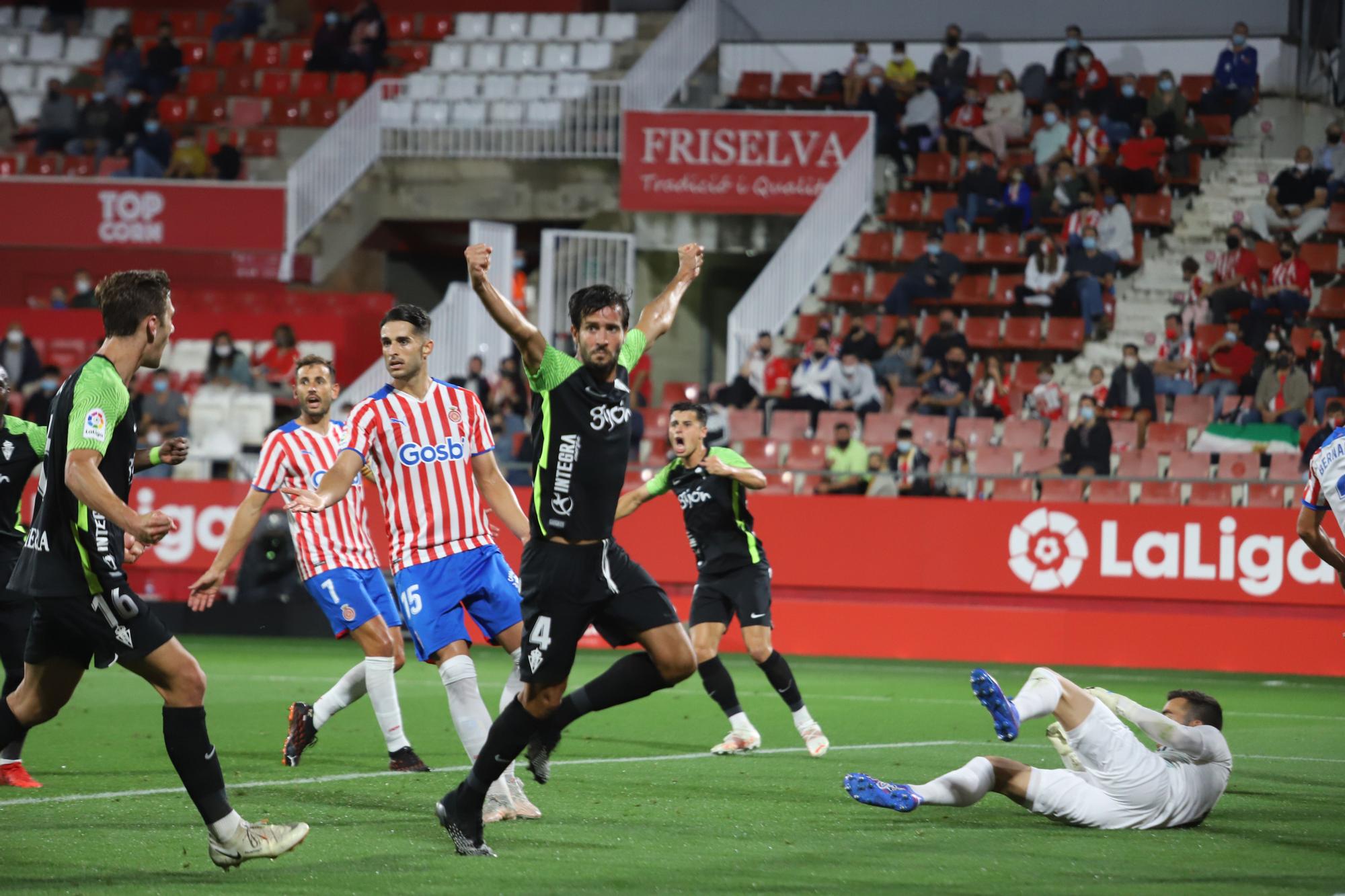 Así fue la victoria del Sporting en Montilivi