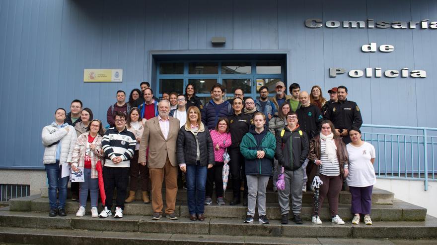 Policía Nacional y Asociación Down, dos entidades “amigas” que se unen por una causa solidaria