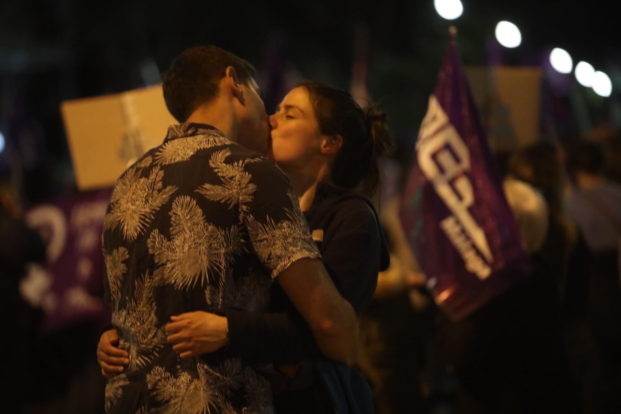 La marcha por el Día Internacional de la Mujer de Málaga, en imágenes