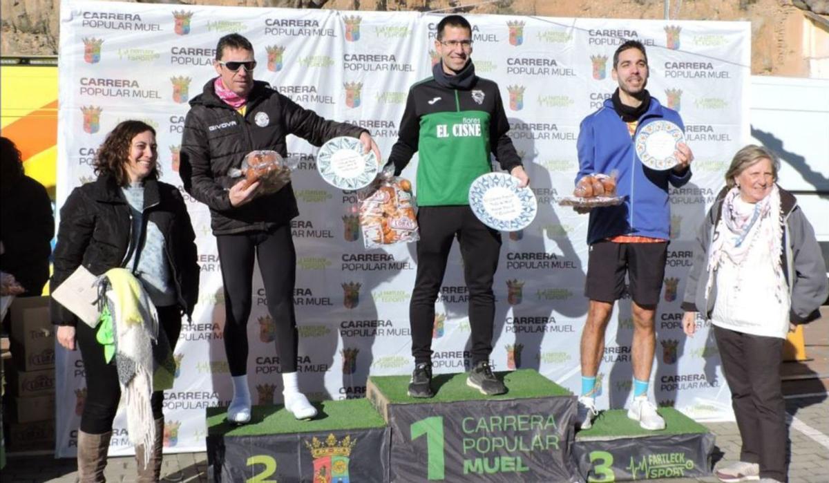 Podium de la categoría femenina.  | SERVICIO ESPECIAL