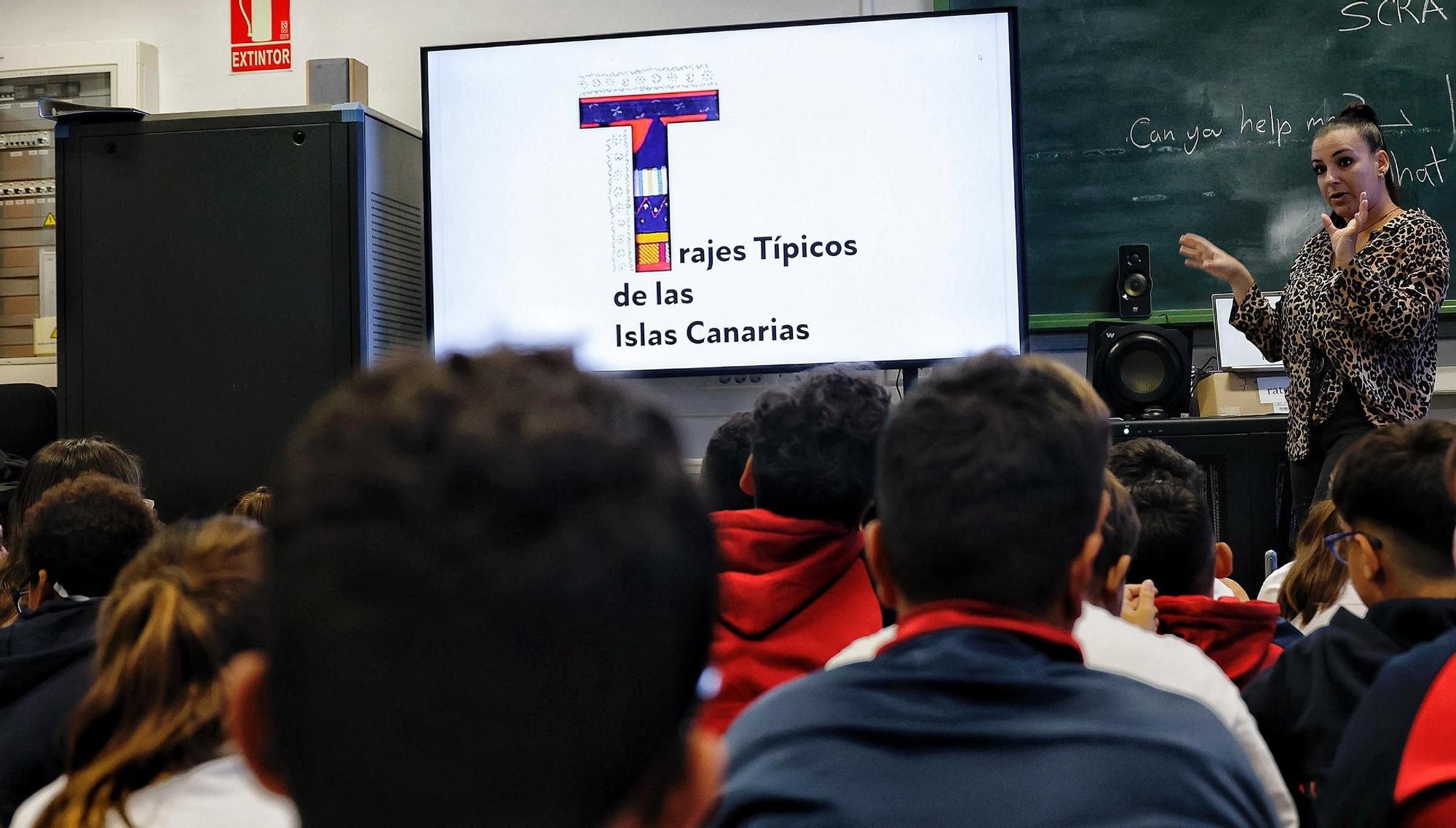 El colegio de El Draguillo prepara el Día de Canarias