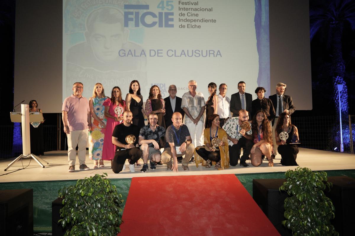 Premiados en la última edición de Ficie celebrada en Elche en 2022.