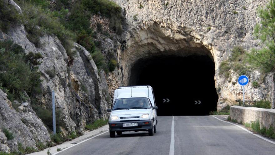 Imagen del túnel del Preventorio