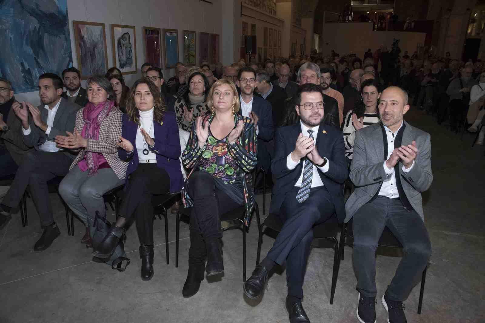 Acte de presentació de l'alcaldable per ERC a Manresa, Marc Aloy