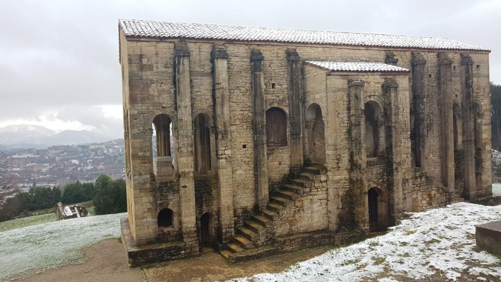 Nieve en Oviedo