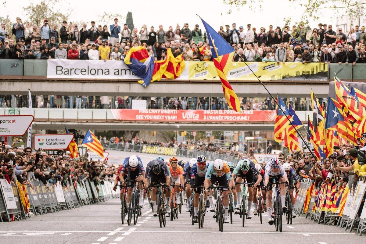 Gilmore s’imposa en l’última etapa de la Volta, a Barcelona.
