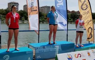Ainnare García se cuelga el bronce en La Cartuja