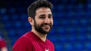 Ricky Rubio ya entrena a tope con el Barça