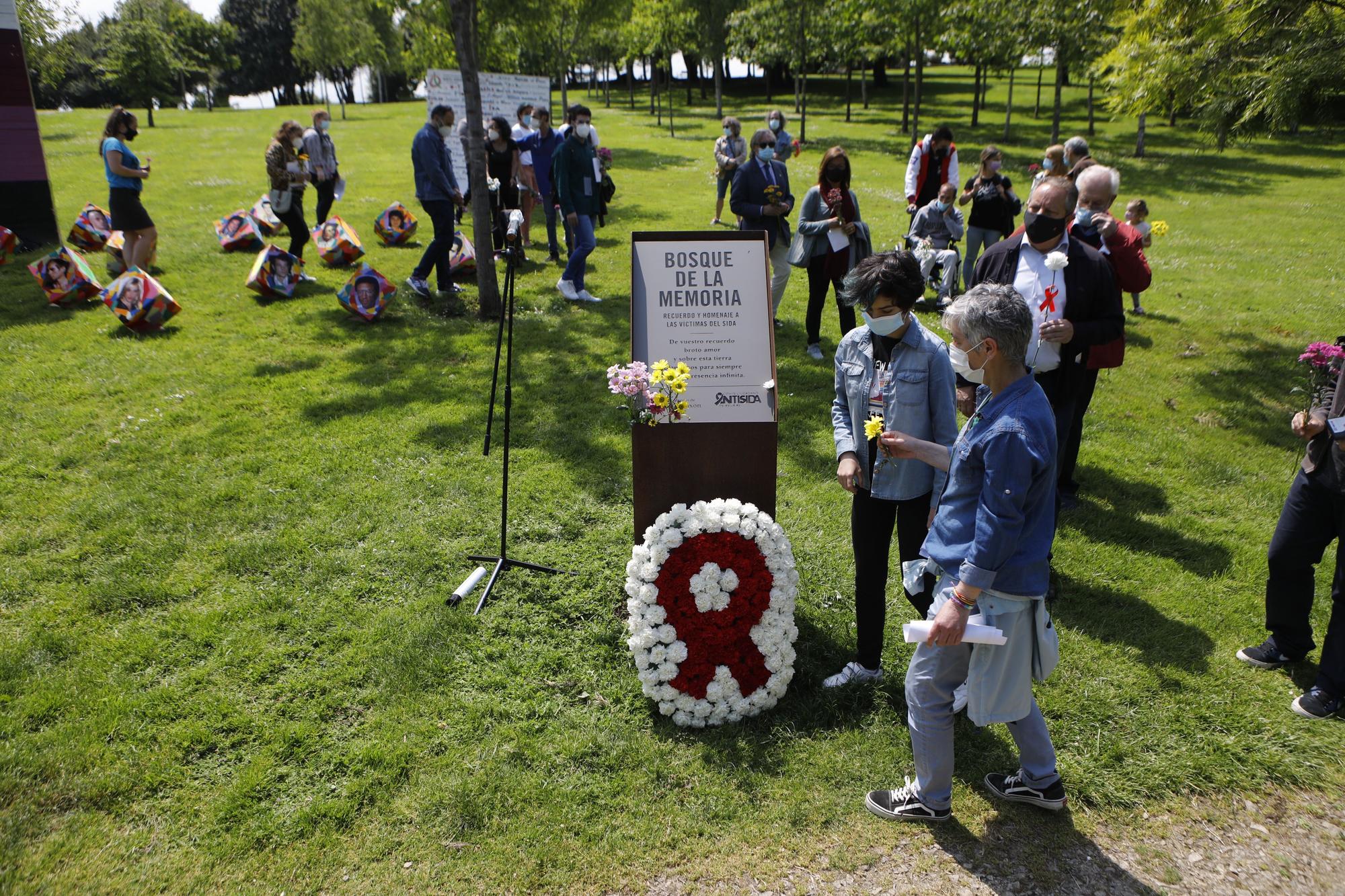 Gijón acoge el XII Memorial Permanente del Sida en Los Pericones