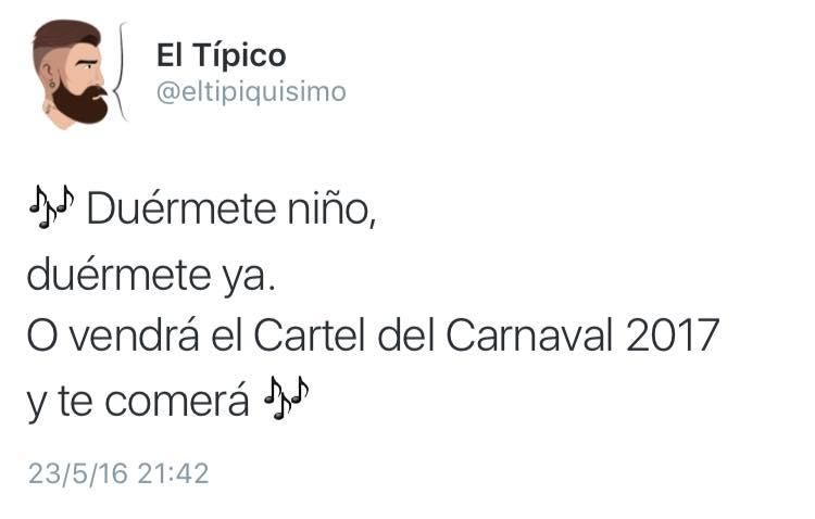 Memes del cartel del Carnaval de Santa Cruz de Tenerife 2017