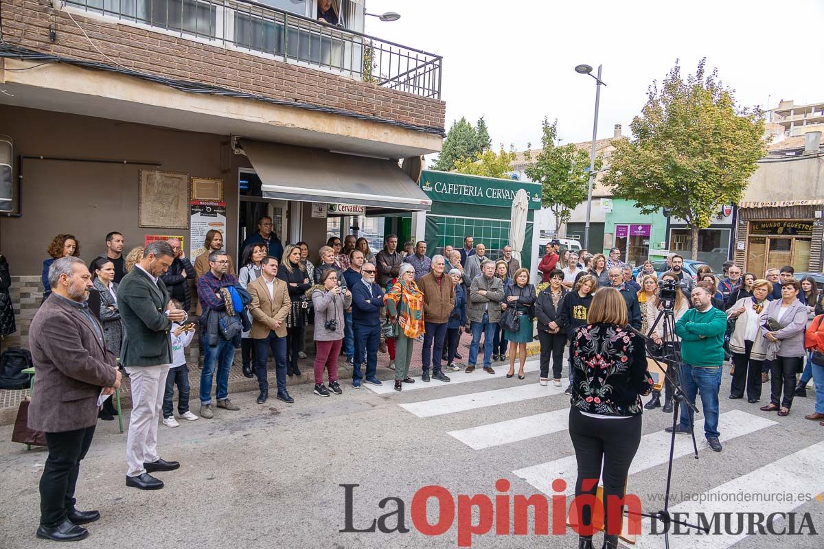 Una calle en Caravaca recuerda al profesor Juan Antonio Giménez Ramírez