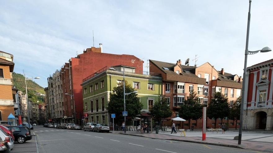 Zona donde sucedió el atropello.