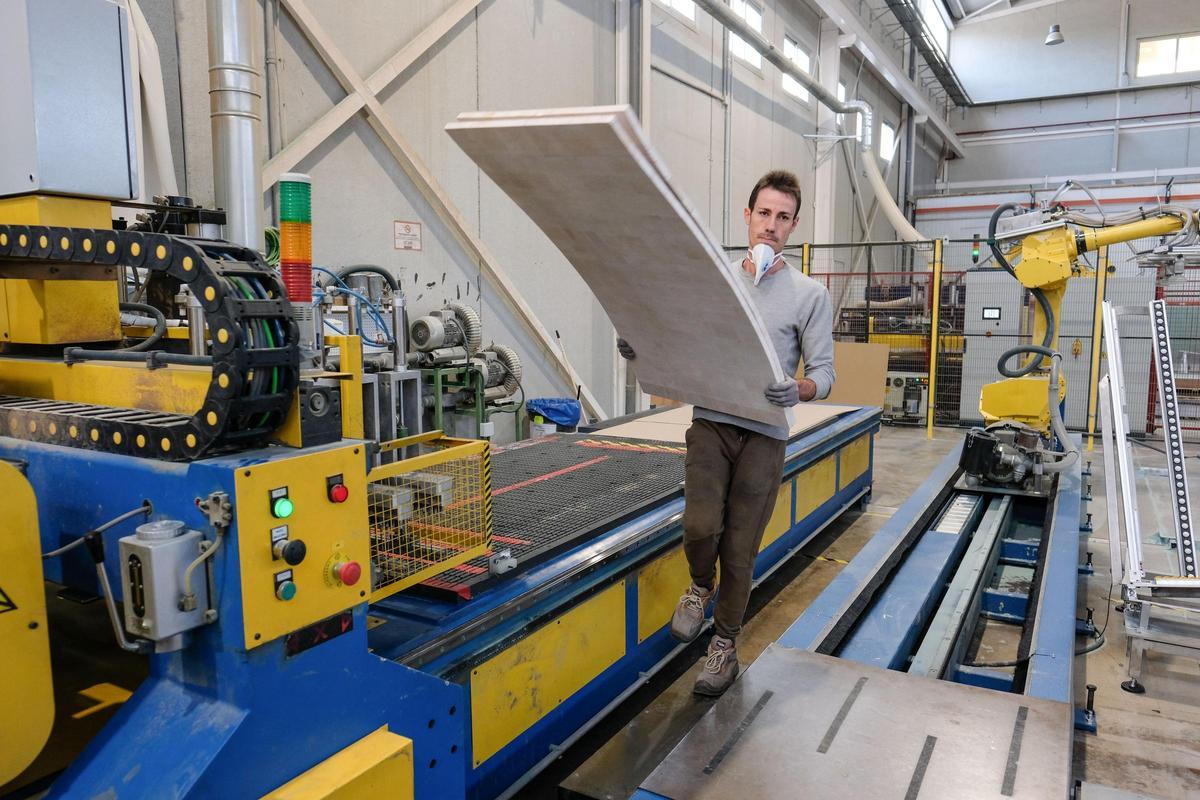 Una de las líneas de producción de la compañía, en imagen de archivo.