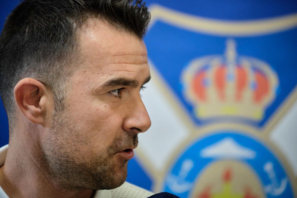 Aritz López Garai, entrenador del CD Tenerife