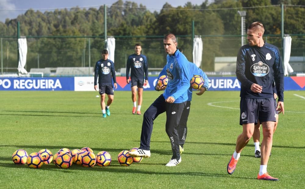 El Dépor trabaja tras el empate en Granada