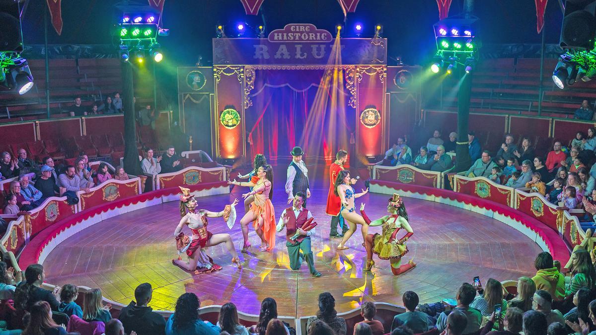 El Circo Històric Raluy regresa a Palma para presentar su nuevo espectáculo Amuza.