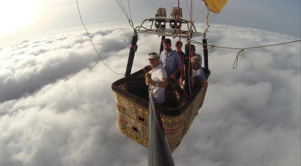 Viaje en globo por la provincia