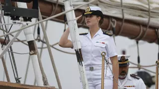 La princesa Leonor vuelve a Marín (Pontevedra), que este lunes la nombrará "hija adoptiva"