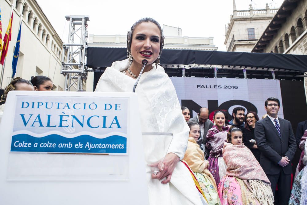 Las fallas en la Diputación contra la violencia machista