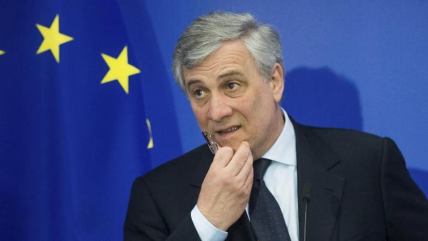 El presidente del Parlamento Europeo, Antonio Tajani.