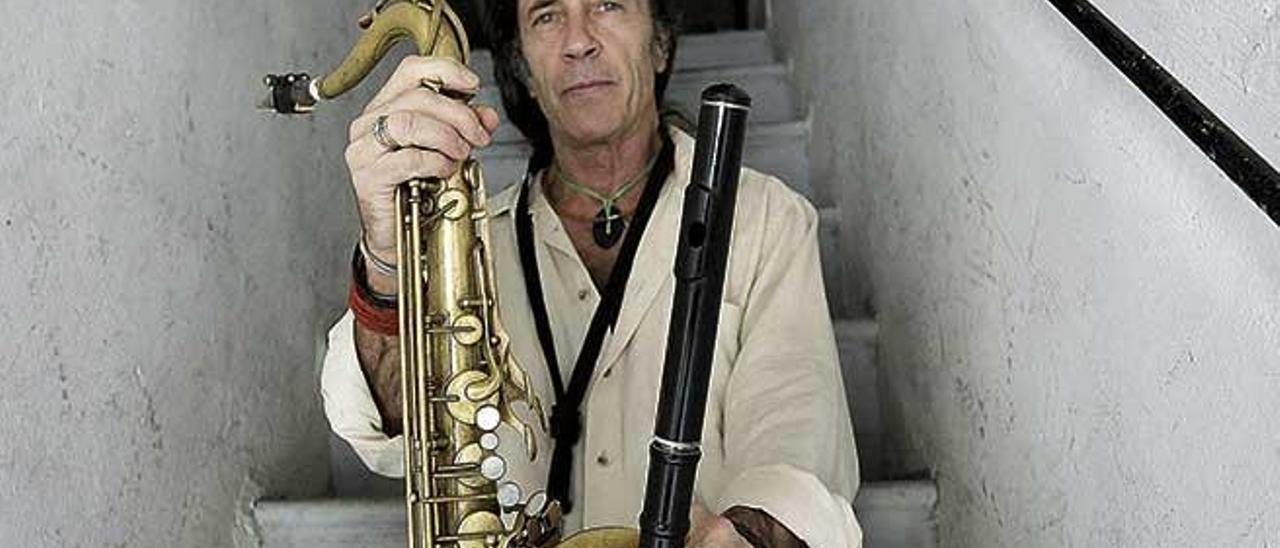 El saxofonista y flautista Jorge Pardo actuarÃ¡ en Palma el prÃ³ximo miÃ©rcoles.