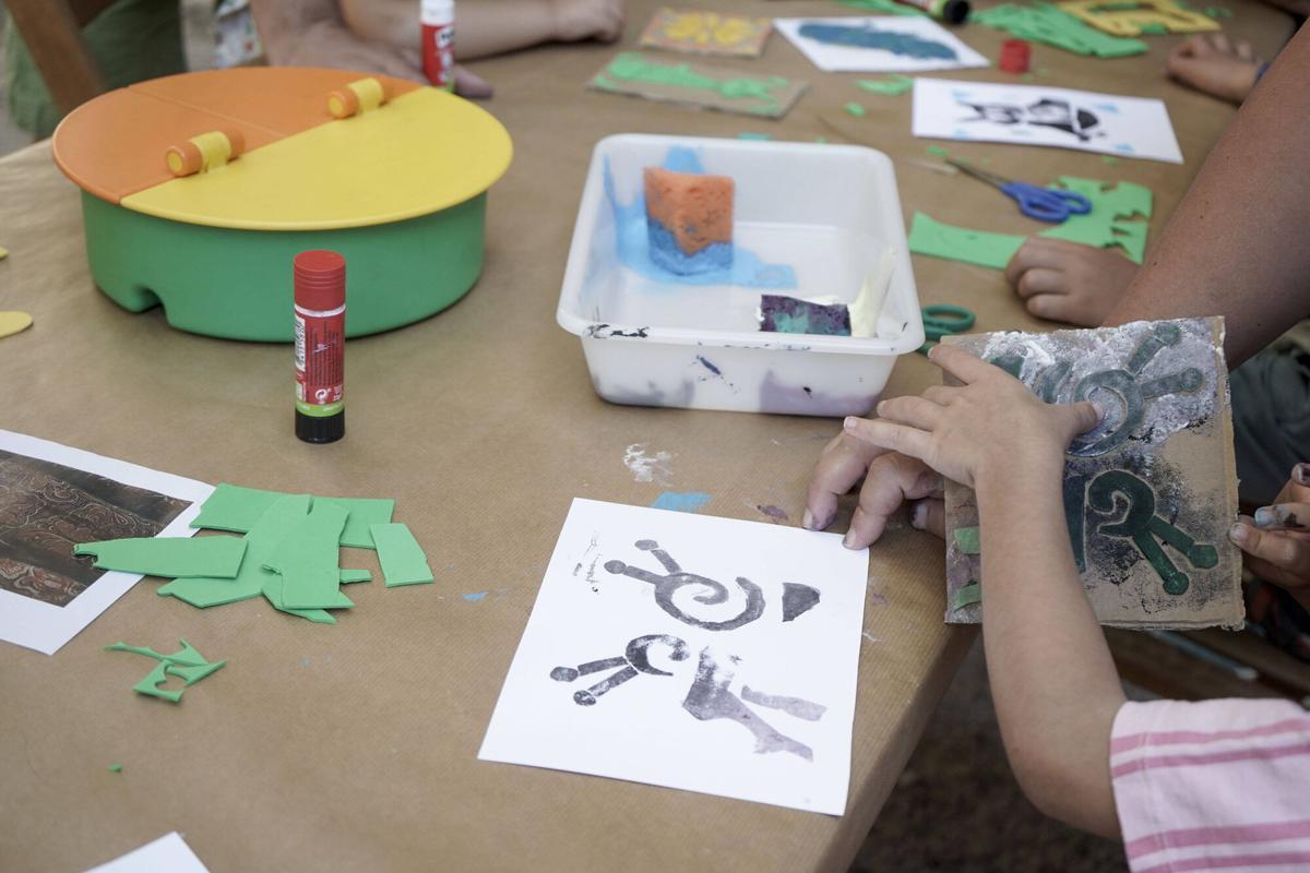 MANRESA . FESTA MAJOR . MUSEU DEL BARROC . TALLER TACA PREM I ESTAMPA