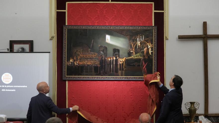 Una pintura de Fernando Vaquero para los 450 años del Santo Sepulcro de Córdoba