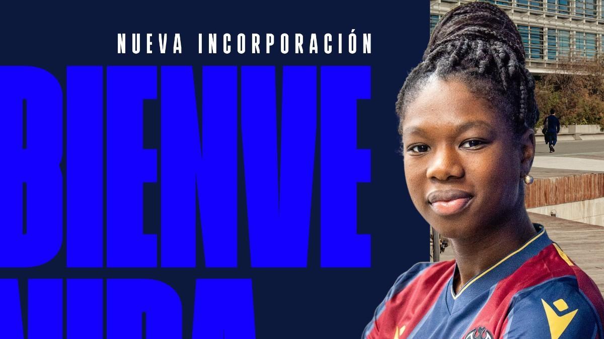 Aminata Diallo, nueva jugadora del Levante femenino