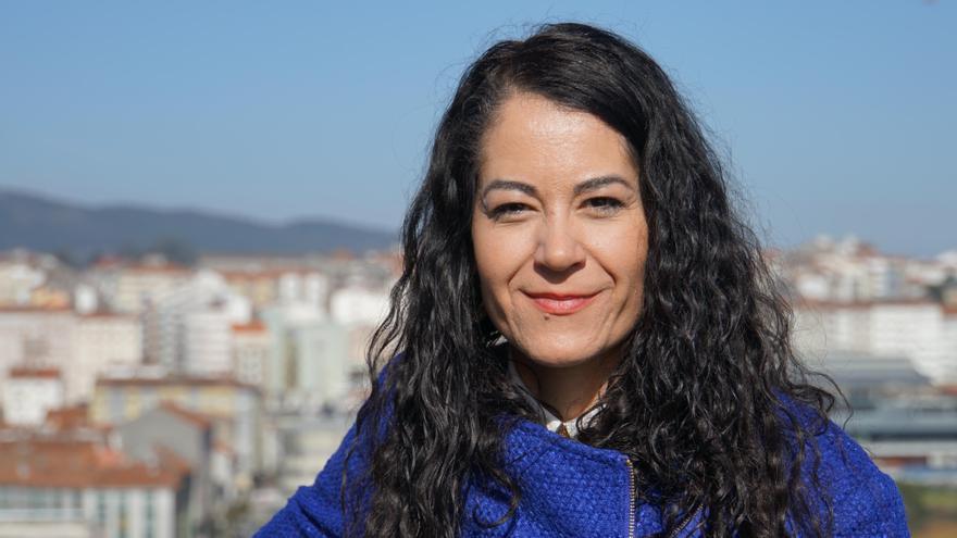 María Rozas, portavoz municipal de Compostela Aberta