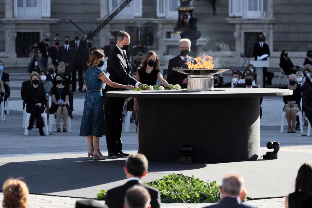 Homenatge d'estat a les víctimes de la covid-19