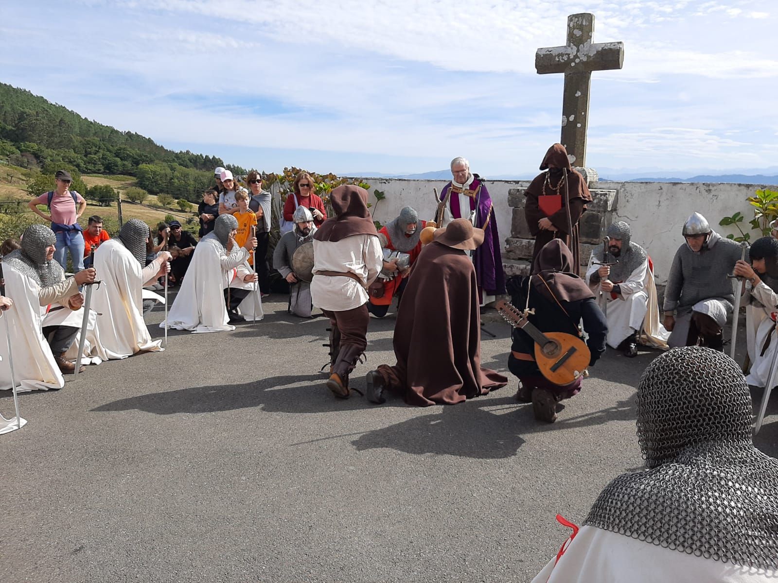 La I Recreación Peregrina en el Santuario del Fresno (Grado) en imágenes