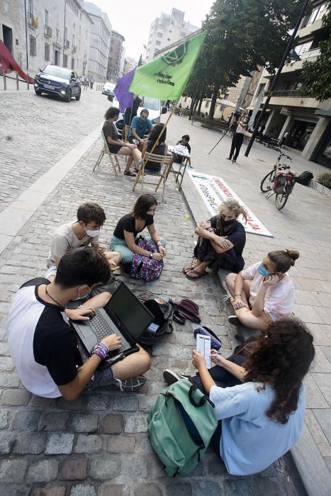 Ocupació d'aparcaments a Girona