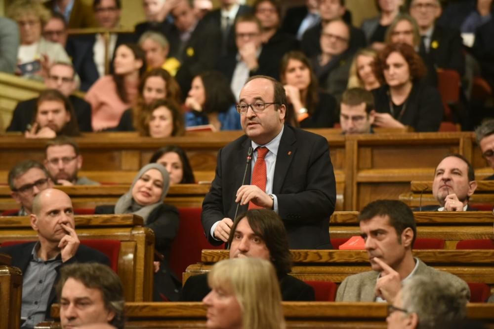 Constitució del nou Parlament de Catalunya