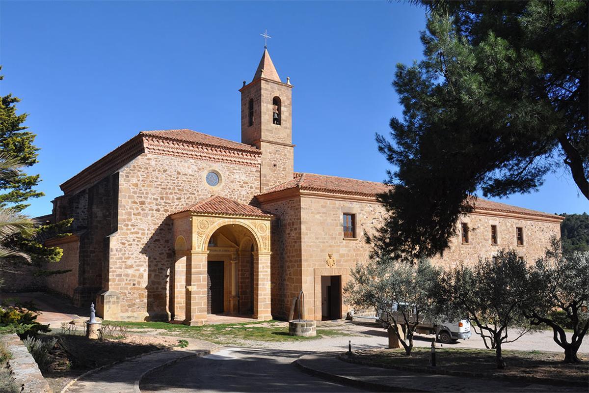 El Monasterio del Olivar turolense, uno de los puntos de observación del eclipse.
