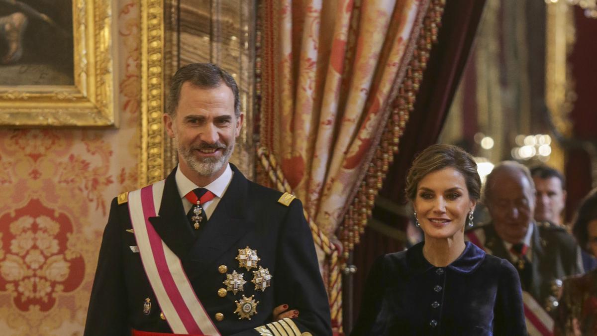 Los Reyes en la Pascua Militar