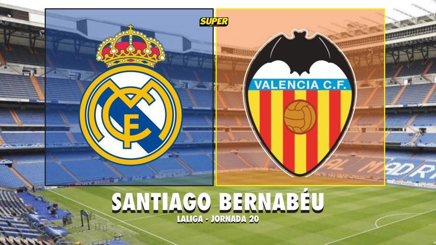 Real Madrid-Valencia CF, en directo, LaLiga Santander