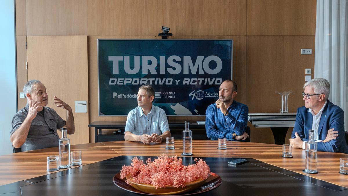 En la foto de izquierda a derecha: Evarist March, Lluis Giner, Claudio Milano y Marcos Niño Gayoso.