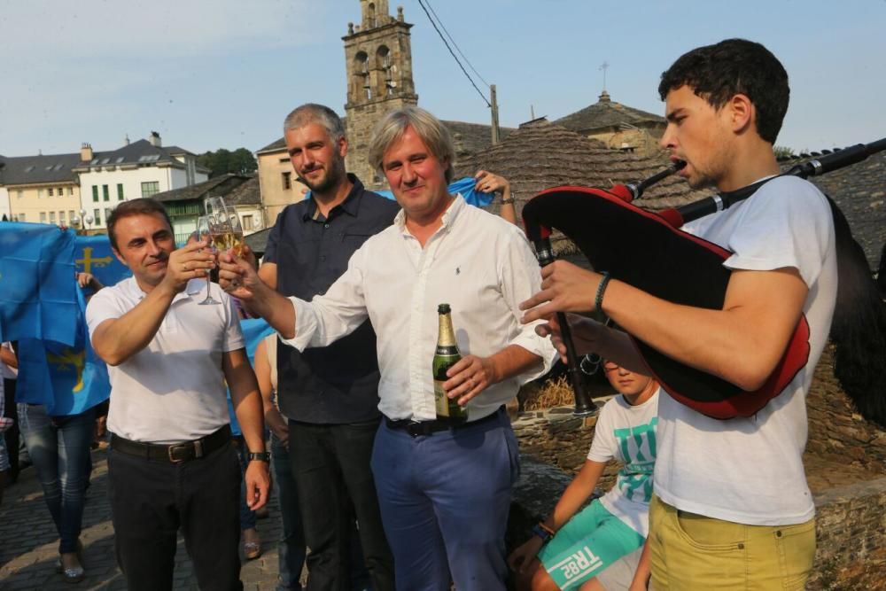 Celebración en Los Oscos del premio "Pueblo ejemplar de Asturias" 2016