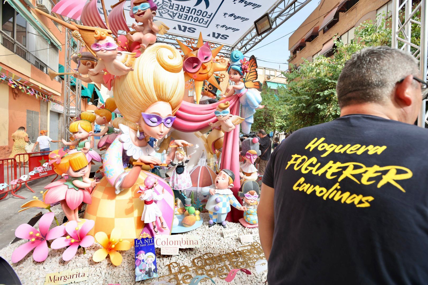 Foguerer Carolinas: la hoguera infantil ganadora, al detalle