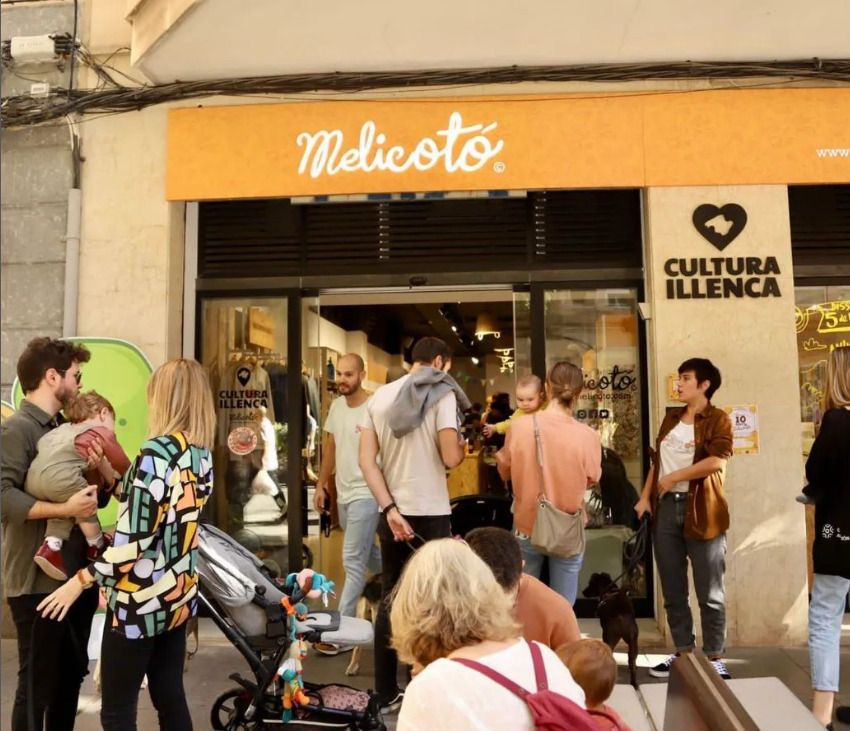 So sieht der Laden von Melicotó in Palma aus.