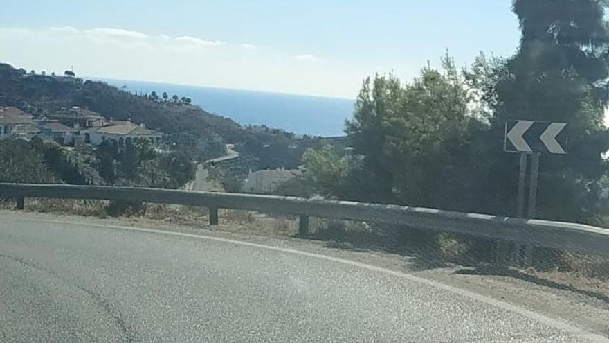 Carretera de la provincia de Málaga.